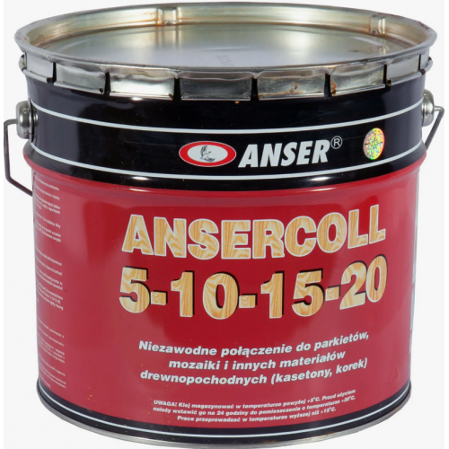 Клей для паркета Ansercoll 5-10-15-20, 13,5 кг